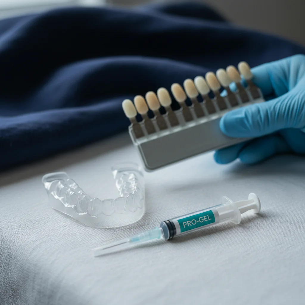 Professional teeth whitening